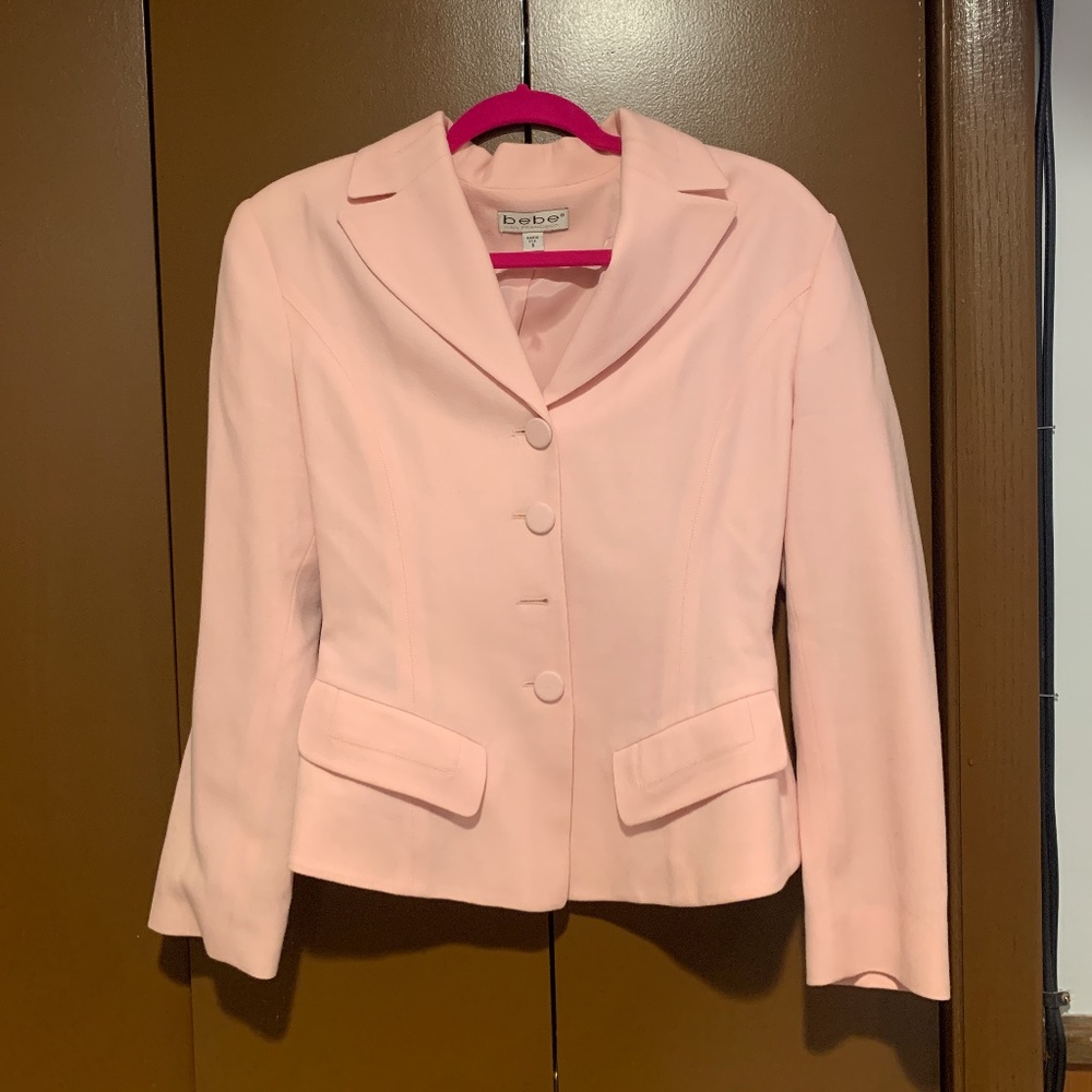 Pink Bebe Blazer